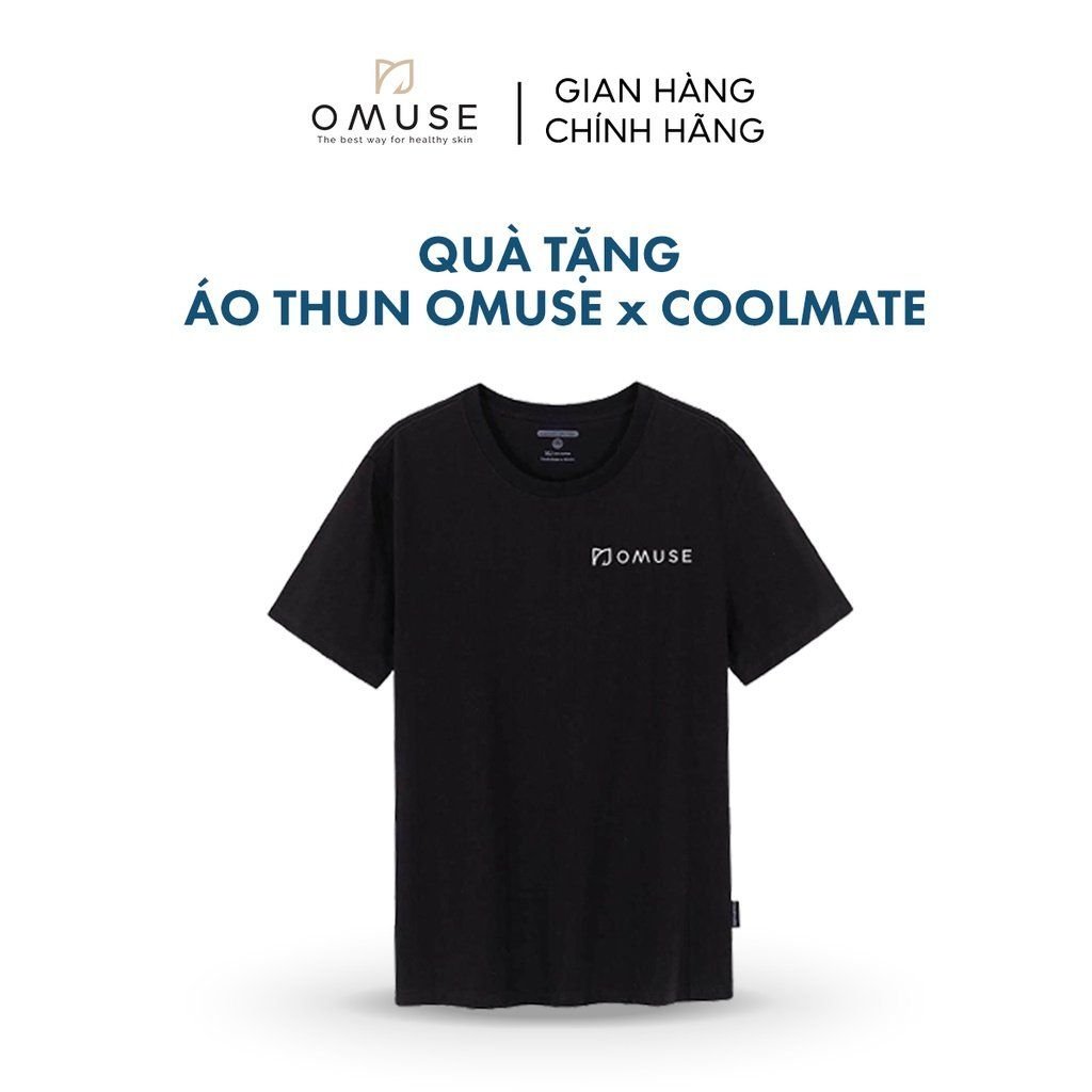 [HB Gift] Áo thun OMUSE x Coolmate chất liệu Cotton compact thoáng mát, không nhăn, không xổ bông