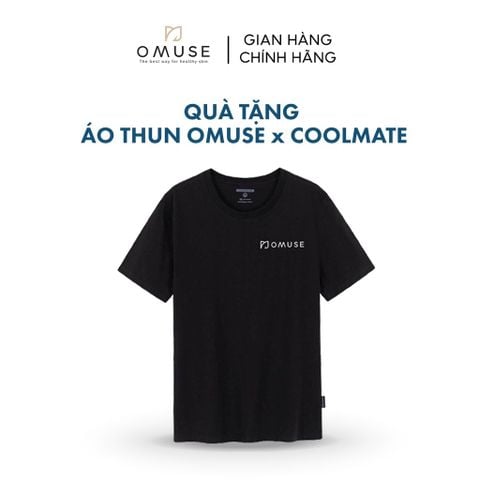 [HB Gift] Áo thun OMUSE x Coolmate chất liệu Cotton compact thoáng mát, không nhăn, không xổ bông