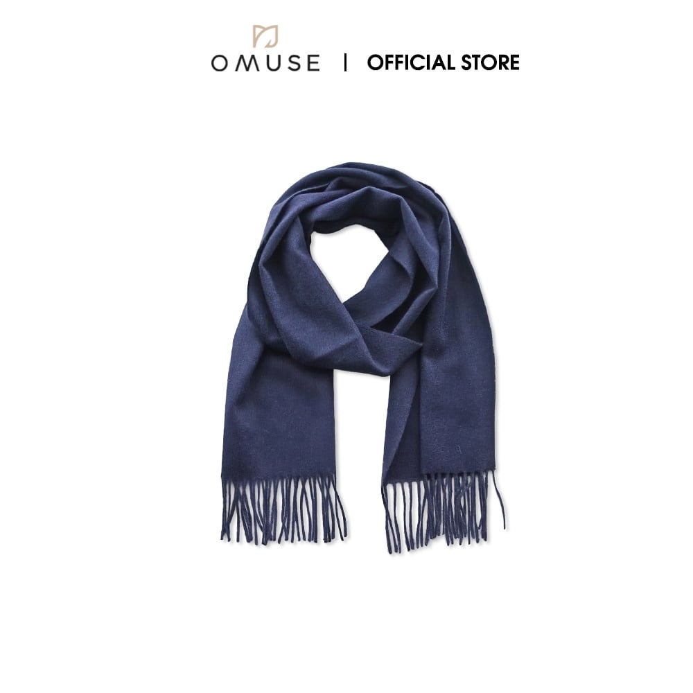 HB Gift Khăn quàng cổ cashmere OMUSE giao màu ngẫu nhiên