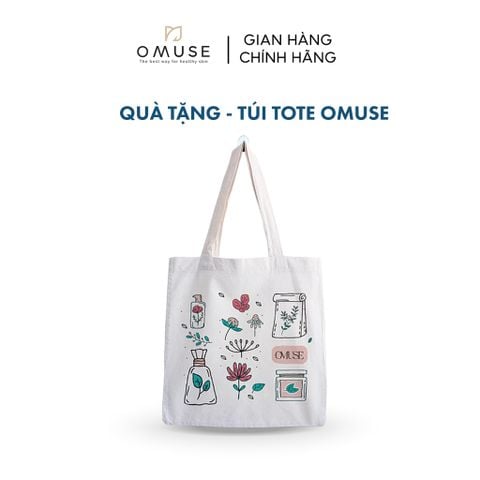 [HB Gift] Túi Tote OMUSE vải canvas dễ thương