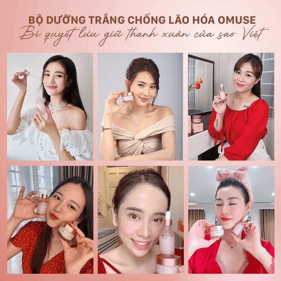 Tinh chất chống lão hóa và cấp ẩm tăng sinh collagen cho da OMUSE Secret Timeless Rejuvenating Serum 30ml