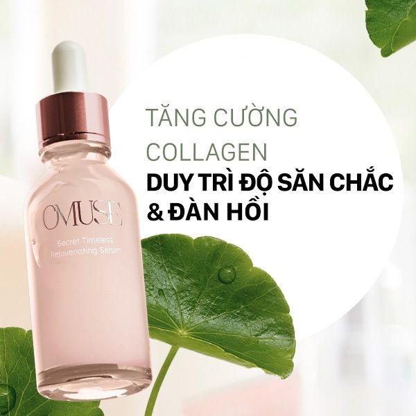 Tinh chất chống lão hóa và cấp ẩm tăng sinh collagen cho da OMUSE Secret Timeless Rejuvenating Serum 30ml