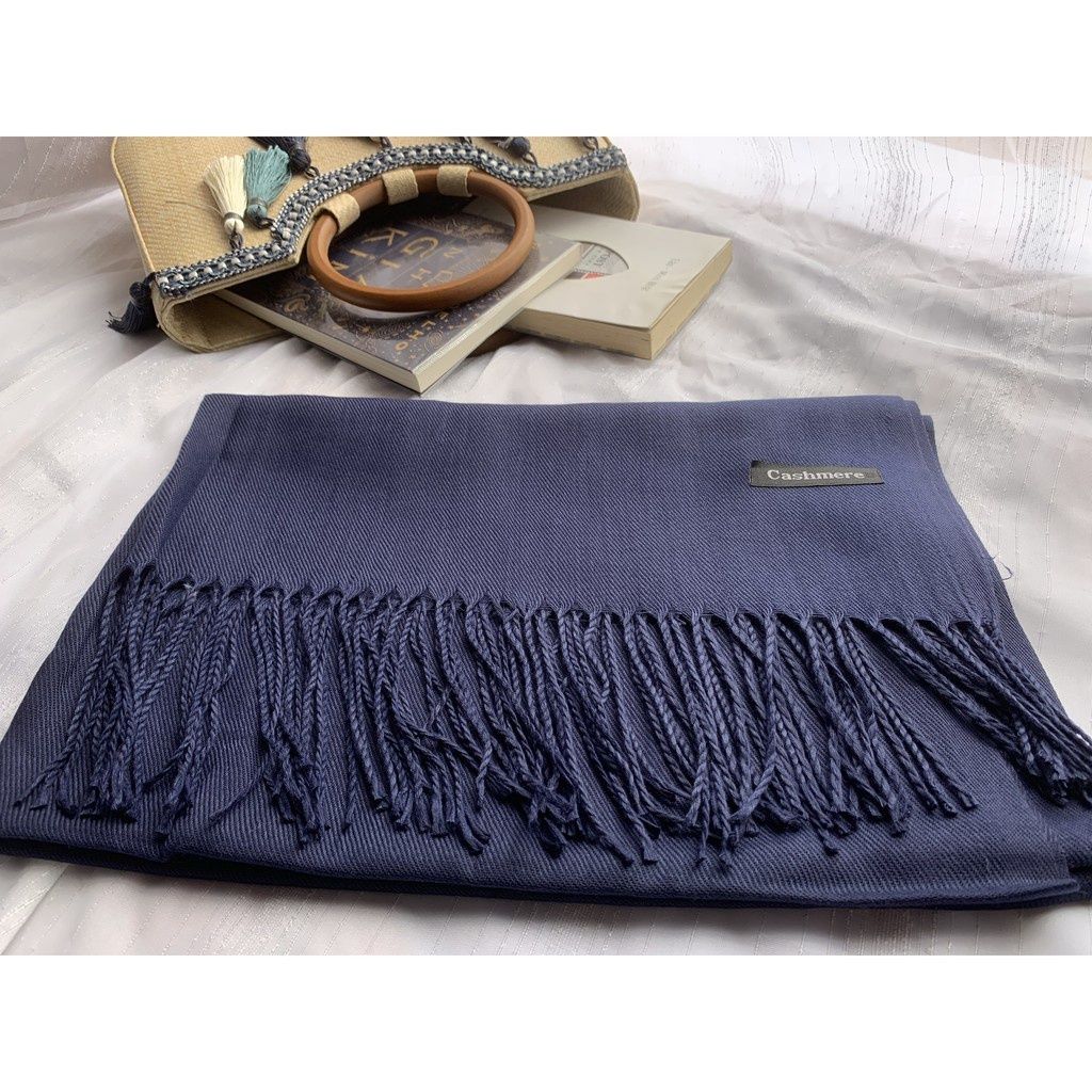 [HB Gift] Khăn quàng cổ cashmere OMUSE giao màu ngẫu nhiên