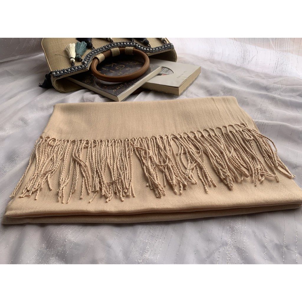 [HB Gift] Khăn quàng cổ cashmere OMUSE giao màu ngẫu nhiên