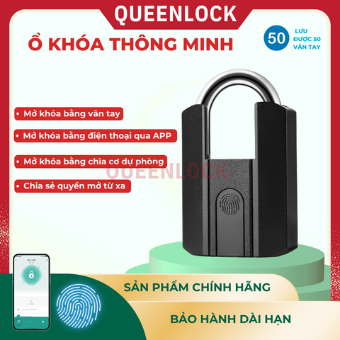 Ổ khóa vân tay thông minh QL – QueenLock