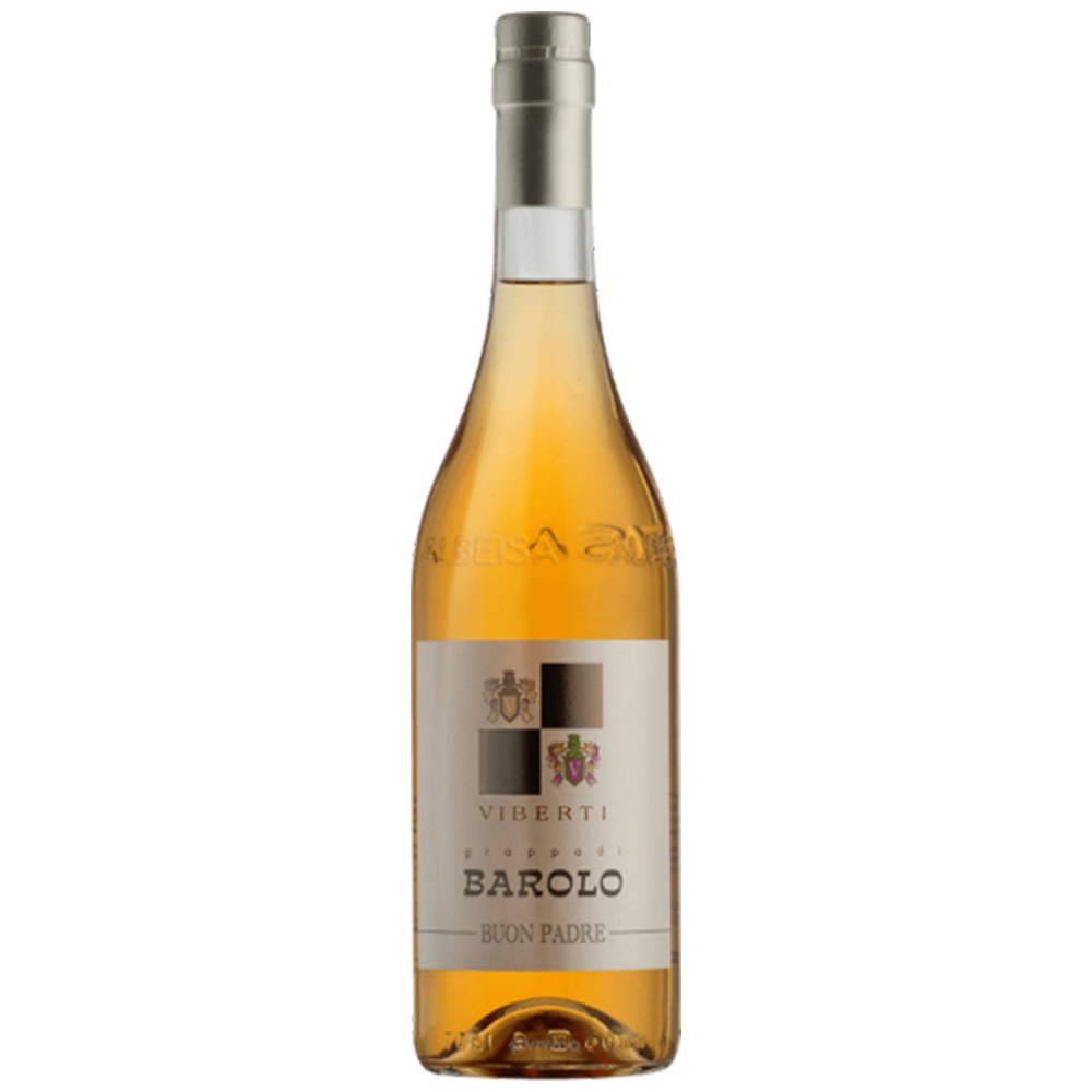 Ita040. Viberti Giovani Buon Padre Grappa di Barolo 