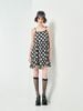 Váy 2 dây màu đen chấm bi