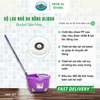 Bộ Lau Nhà Đa Năng Xoay Tay 360 Độ Alibao Bucket Spin Mop HM 07