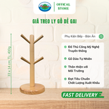  Giá Treo, Thanh Treo Gỗ Ohiama Đa Năng, Tiện Lợi | Dụng Cụ Nhà Bếp, Đựng Ly, Trang Trí, Đồ Thủ Công VNXK 