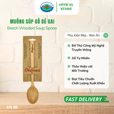  Muỗng Súp Gỗ Dẻ Gai Ohi@ma Beech Wooden Soup Spoon 