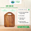 Thớt Vòm Gỗ Ohi@ma Wooden Cutting Board with Handle