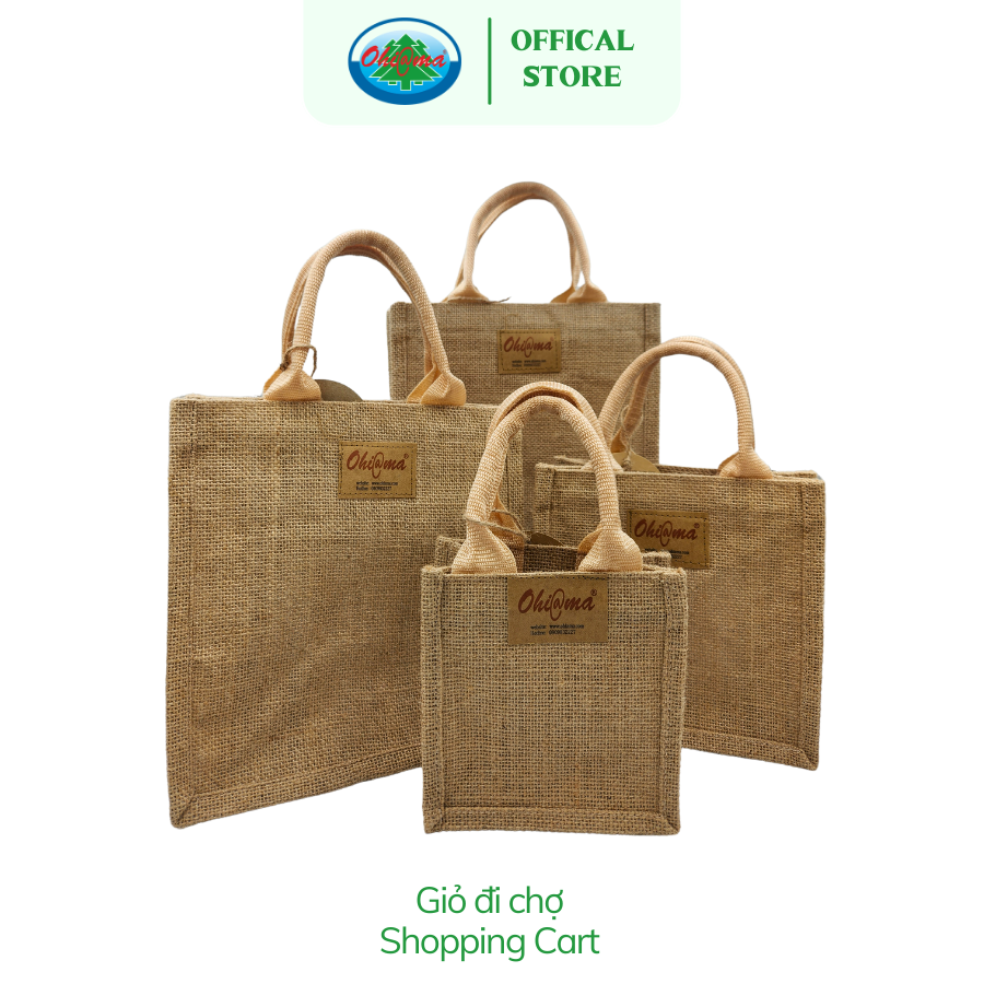  Giỏ Đi Chợ Gấp Gọn Nhiều Size Ohiama Shopping Cart | Siêu Bền, Siêu Nhẹ Đồ Thủ Công VNXK 