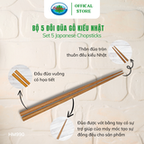  Bộ 10 Đôi Đũa Kiểu Nhật Cao Cấp Ohi@ma Japanese Chopsticks HM990 