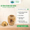 Hủ Tăm Gỗ Hình Quả Trứng Ohiama Wooden Toothpick Holder - Đồ Dùng Bàn Ăn, Trang Trí, Đồ Mỹ Nghệ VNXK