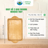 Khay Gỗ 2 Quai/ Có Tay Cầm Ohi@ma Wooden Tray