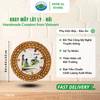 Lót Ly Nồi Mây Tâm Sứ Ohi@ma Handicraft Rattan Ceramic Plate HM39