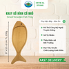  Khay gỗ cá nhỏ Ohiama Small Wooden Fish Tray | Đồ Dùng Nhà Bếp, Bàn Ăn, Trang Trí, Đồ Thủ Công VNXK 