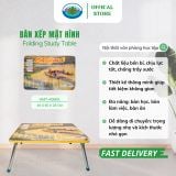  Bàn Xếp Học Sinh, Sinh Viên Mặt Hình Gấp Gọn | Bàn Ngồi Bệt Đa Năng Tiện Dụng Chính Hãng 