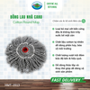 Bộ 3 Bông Lau Nhà Caro Tròn Ohi@ma Cotton Round Mop HMT-1513 Thay Thế Cây Lau Nhà Tự Vắt