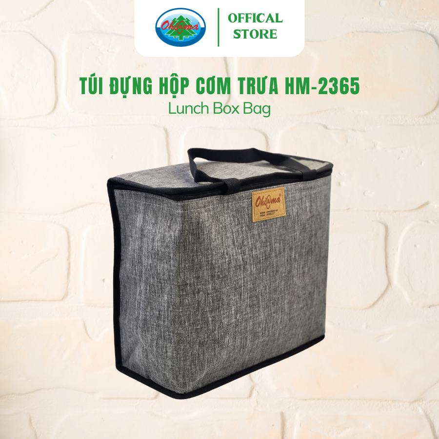  Túi Đựng Hộp Cơm Trưa Ohiama Lunch Box Bag HM-2365 
