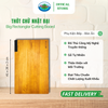 Thớt Gỗ Chữ Nhật Ohi@ma Rectangle Chopping Board 300N