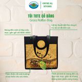  Túi Tote Cỏ Bàng Ohiama Grass Rattan Bag Thời Trang | Đa Năng, Bền, Tiện Lợi, Đồ Thủ Công VNXK 