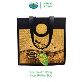  Túi Tote Cỏ Bàng Ohiama Grass Rattan Bag Thời Trang | Đa Năng, Bền, Tiện Lợi, Đồ Thủ Công VNXK 