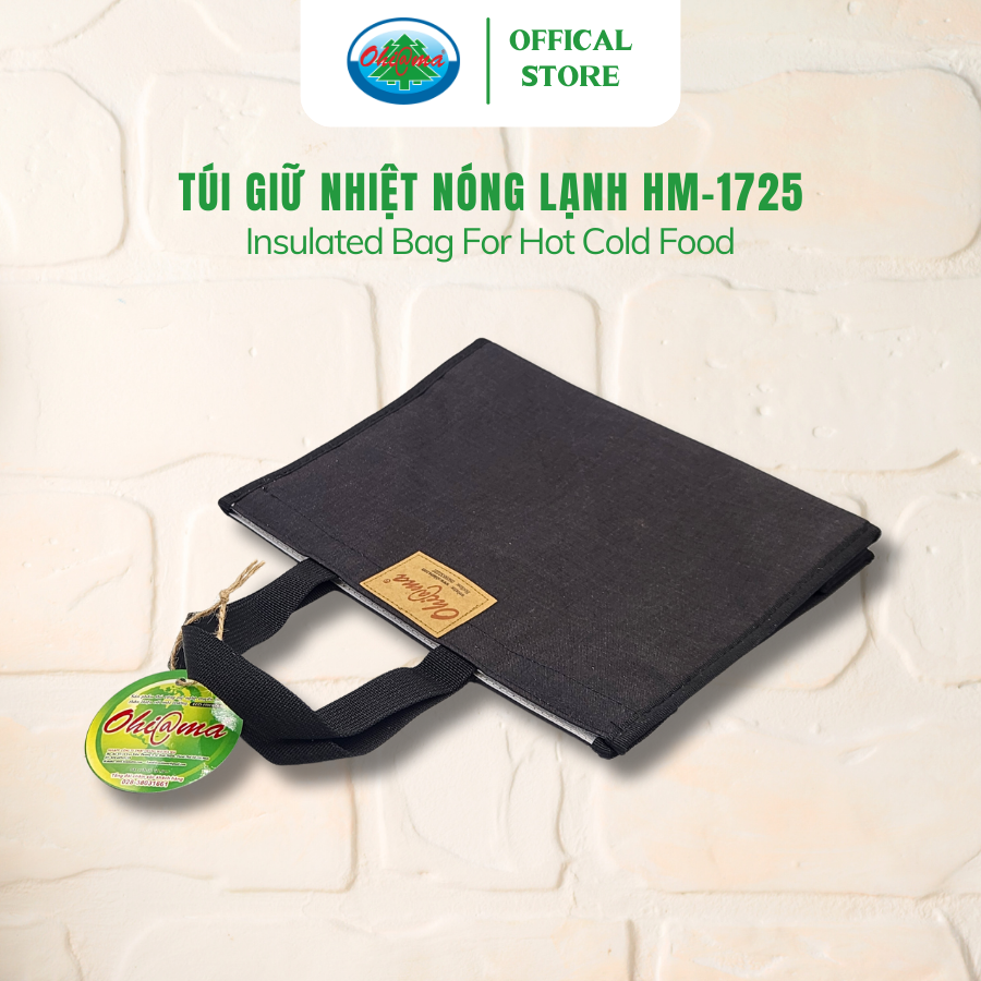  Túi Giữ Nhiệt Nóng Lạnh Ohi@ma Insulated Bag For Hot Cold Food HM-1725 