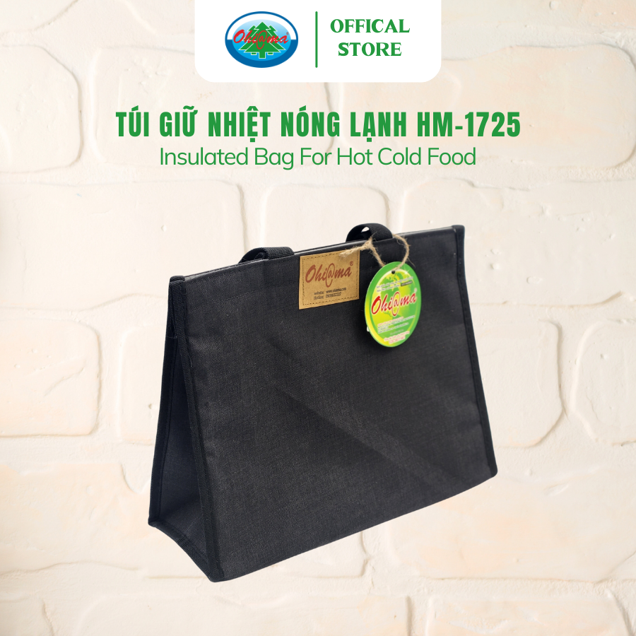  Túi Giữ Nhiệt Nóng Lạnh Ohi@ma Insulated Bag For Hot Cold Food HM-1725 