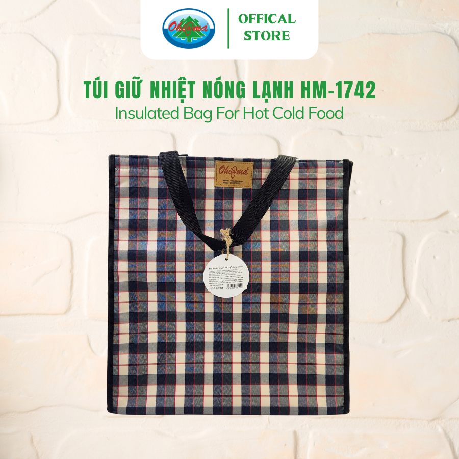  Túi Giữ Nhiệt Nóng Lạnh Ohi@ma Insulated Bag For Hot Cold Food HM-1725 