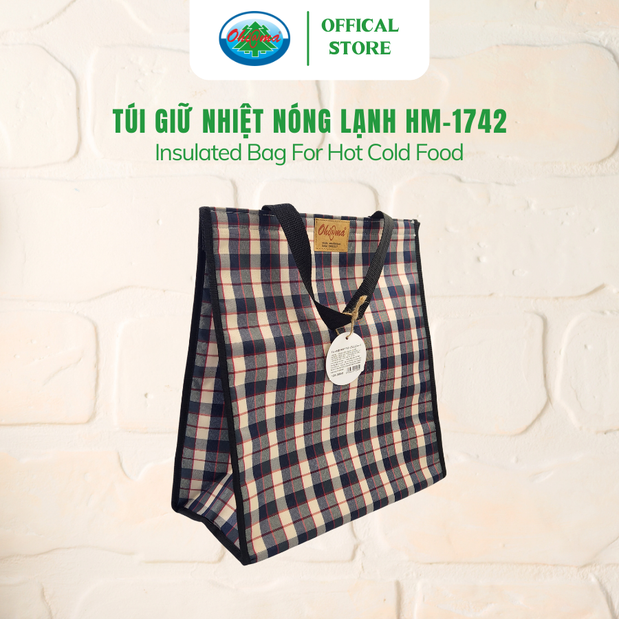 Túi Giữ Nhiệt Nóng Lạnh Ohi@ma Insulated Bag For Hot Cold Food HM-1725 