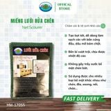  Miếng Lưới Rửa Chén Đa Năng Ohi@ma Net Scourer Chính Hãng, Chuyên Dụng Cho Nhà Hàng Quán Ăn 