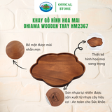  Khay gỗ hình hoa mai Ohi@ma Wooden Tray HM-2367 