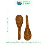  Muỗng Cơm Gỗ Dừa Tự Nhiên Ohiama - Dụng Cụ Nhà Bếp, Trang Trí, Đồ Thủ Công Mỹ Nghệ, Hàng VNXK 