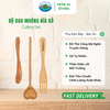 Bộ Dao Muỗng Nĩa Gỗ Ohi@ma Wooden Cutlery Set Kitchen Utensil