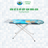 Bàn Để Ủi Đồ Gấp Gọn Ohi@ma Ironing Board HMD650, Cầu Là Quần Áo Điều Chỉnh Cao 