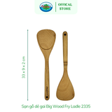  Sạn Gỗ Dẻ Gai Cao Cấp Ohiama Big Beech Wood Fry Ladle |Dụng Cụ Bếp Bàn Ăn Đồ Thủ Công VNXK 