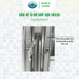  Bàn Để Ủi, Cầu Là Quần Áo Cao Cấp Ohiama 18326 KT 125 X43 cm Chính Hãng Điều Chỉnh Dáng Đứng, Ngồi 