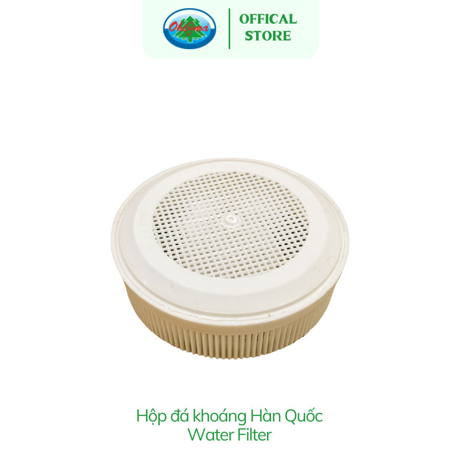  Hộp Đá Khoáng Ohiama Water Filter Hàn Quốc - Phụ Kiện, Linh Kiện Thay Thế Bình Lọc Nước Chính Hãng 