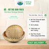 Rá - Rổ Tre Đan Thưa Ohiama Bamboo Storage Basket Size 20 đến 30 cm | Đồ Thủ Công Mỹ Nghệ Hàng VNXK