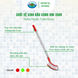  Cọ Bồn Cầu, Chổi Chà Toilet Inox Ohiama Nylon Plastic Toilet Brush HM-1509 