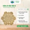 Thảm Lót Cói Tròn Ohiama Round Woven Placemats M Đồng Tâm 35 x 1.5 cm Trang Trí Bàn Ăn Nhà Cửa VNXK