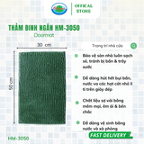  Thảm Đinh Ngắn Chùi Chân, Thấm Nước Vải Bông Ohiama Doormat HM-3050 (Giao Màu Ngẫu Nhiên) 