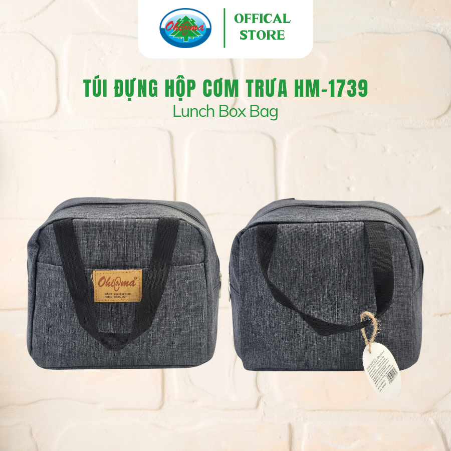  Túi Đựng Hộp Cơm Trưa Ohi@ma Lunch Box Bag HM-1739 