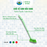  Cọ Bồn Cầu, Chổi Chà Toilet Đầu Cong Ohi@ma Nylon Plastic Toilet Brush HM-1506, Bàn Chải Nhà Vệ Sinh 