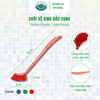  Cọ Bồn Cầu, Chổi Chà Toilet Đầu Cong Ohi@ma Nylon Plastic Toilet Brush HM-1506, Bàn Chải Nhà Vệ Sinh 