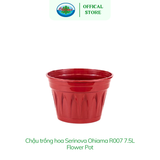  Chậu trồng cây, hoa Serinova Ohiama Flower Pot R007 7.5L| Chậu nhựa cao cấp, Làm đẹp không gian sống 