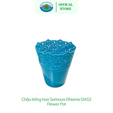  Chậu trồng cây, hoa Serinova Ohiama Flower Pot DAS2 | Chậu nhựa cao cấp, Làm đẹp không gian sống 