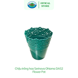  Chậu trồng cây, hoa Serinova Ohiama Flower Pot DAS2 | Chậu nhựa cao cấp, Làm đẹp không gian sống 