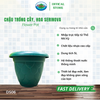 Chậu trồng cây, hoa Serinova Ohiama Flower Pot DS06 5L | Chậu nhựa cao cấp, Làm đẹp không gian sống